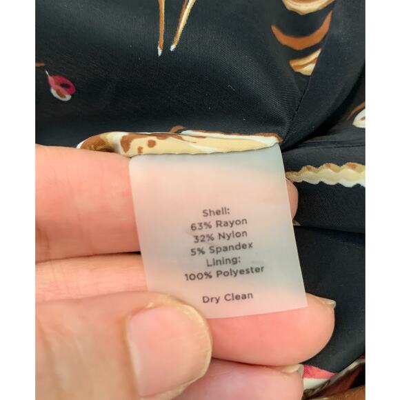 Talbots blue skirt blazer stretch suit set blazer is 4P skirt is 6P - Picture 8 of 15